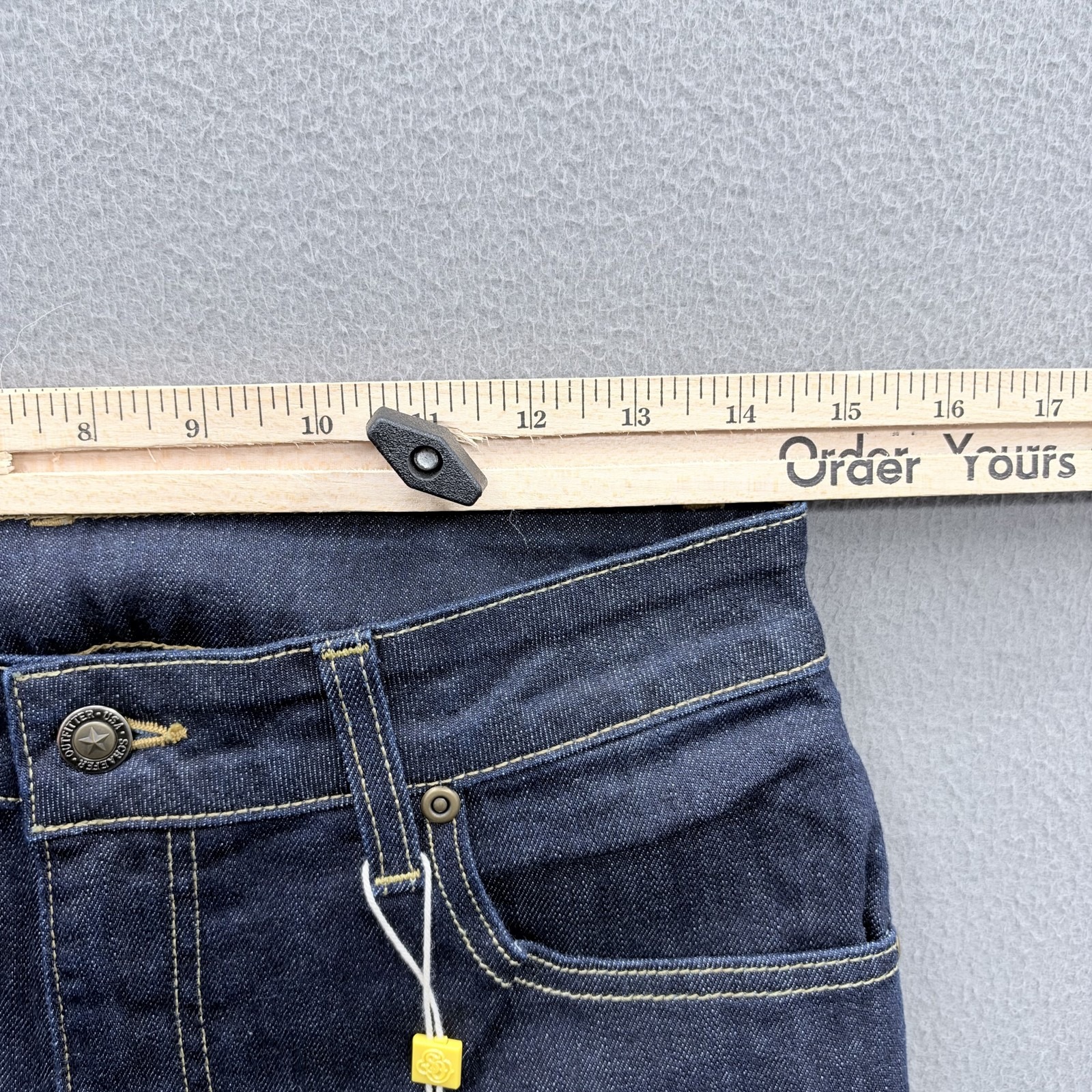 Schaefer Outfitter Jeans Womens 28r Dark Indigo Dallas Bootcut Stretch Denim — image 7 of 8